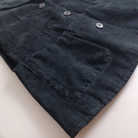 Skotts Vintage Washable Suede Leather Jacket - Picture 4 of 16